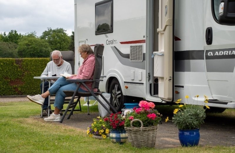 Camperplaats natuur