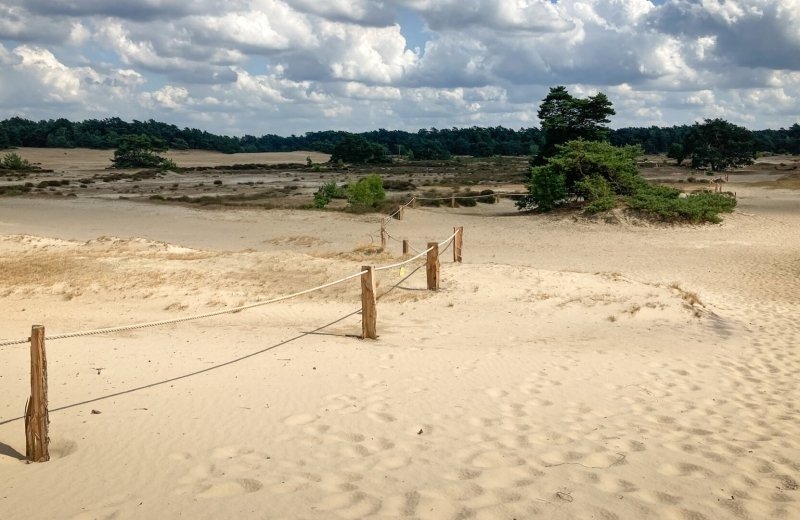 Wandelen over het Stroese Zand